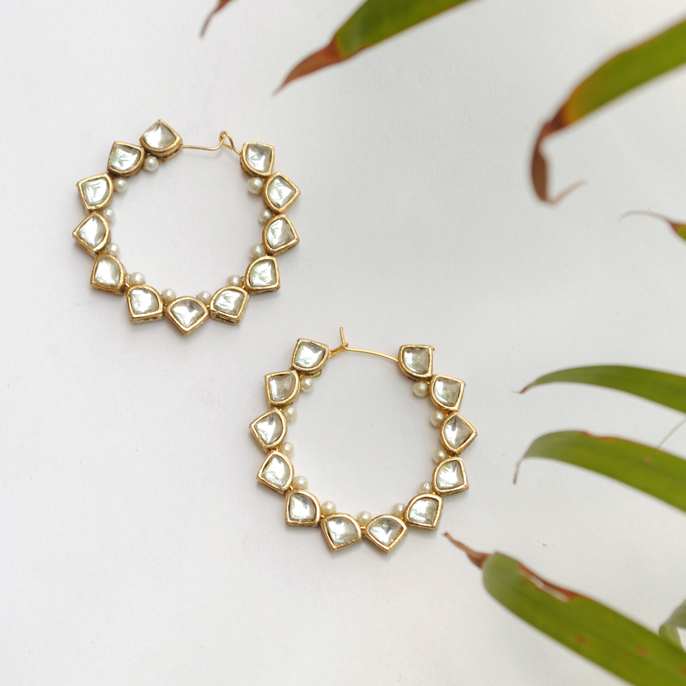 Stardust Hoop Earrings