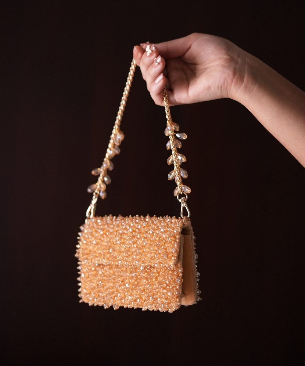 Kiyara Gold Mini Bag