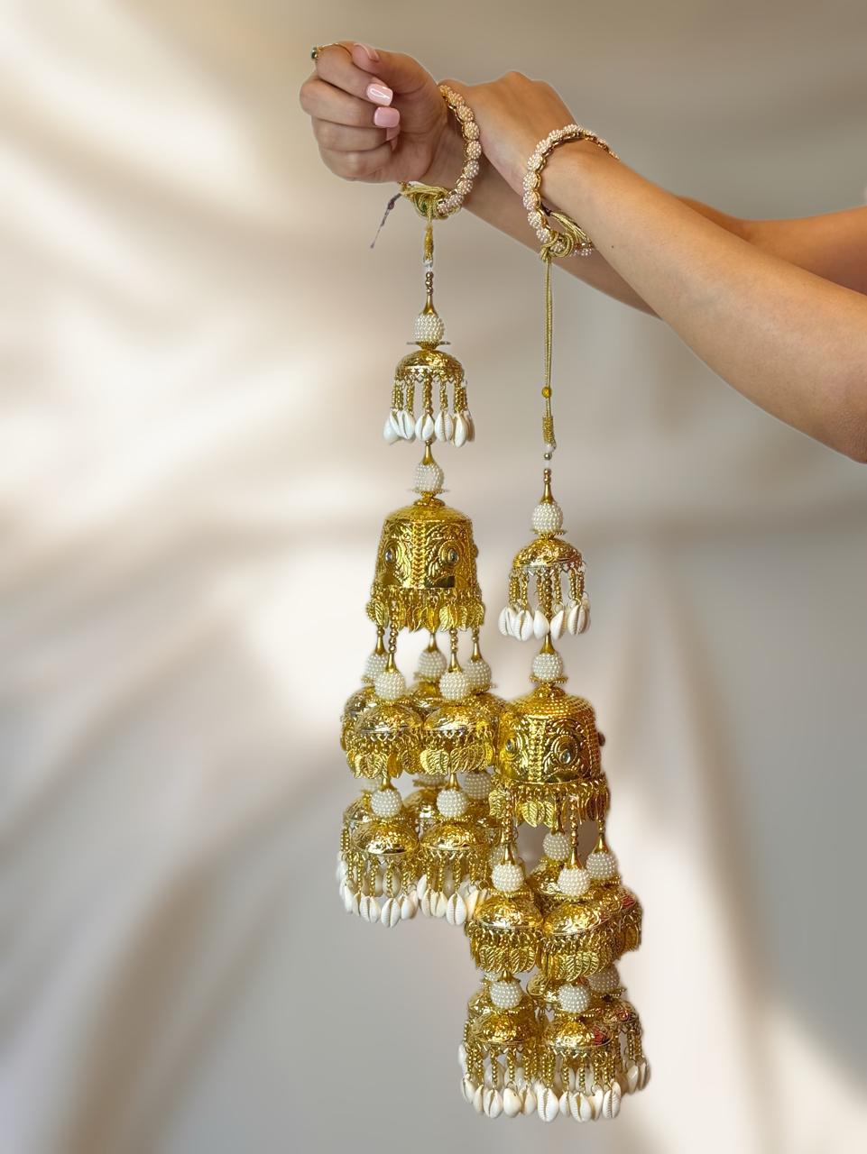 Grand Layered Kaleeras with Shells