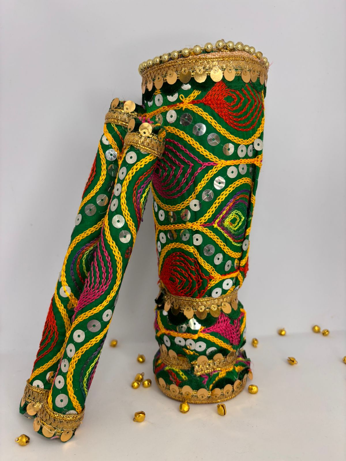 Large Green Handcrafted Okhla Musal