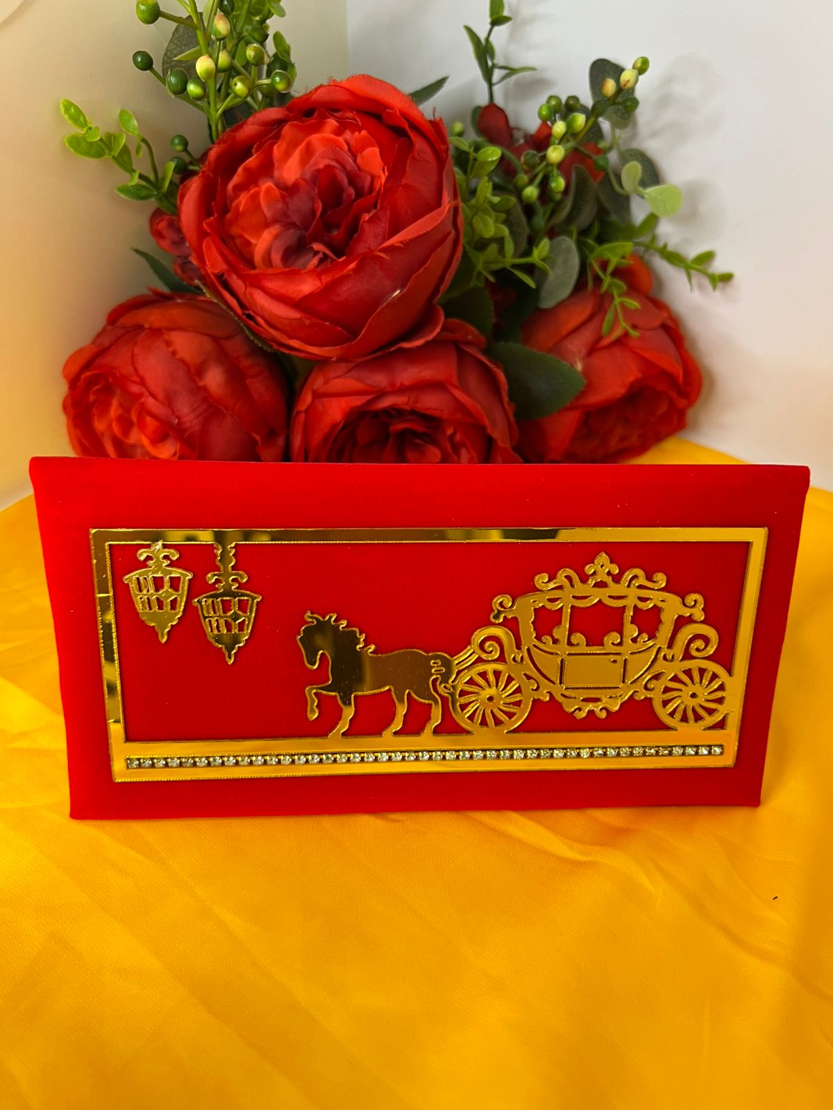 Acrylic Baraat Shagun Envelope