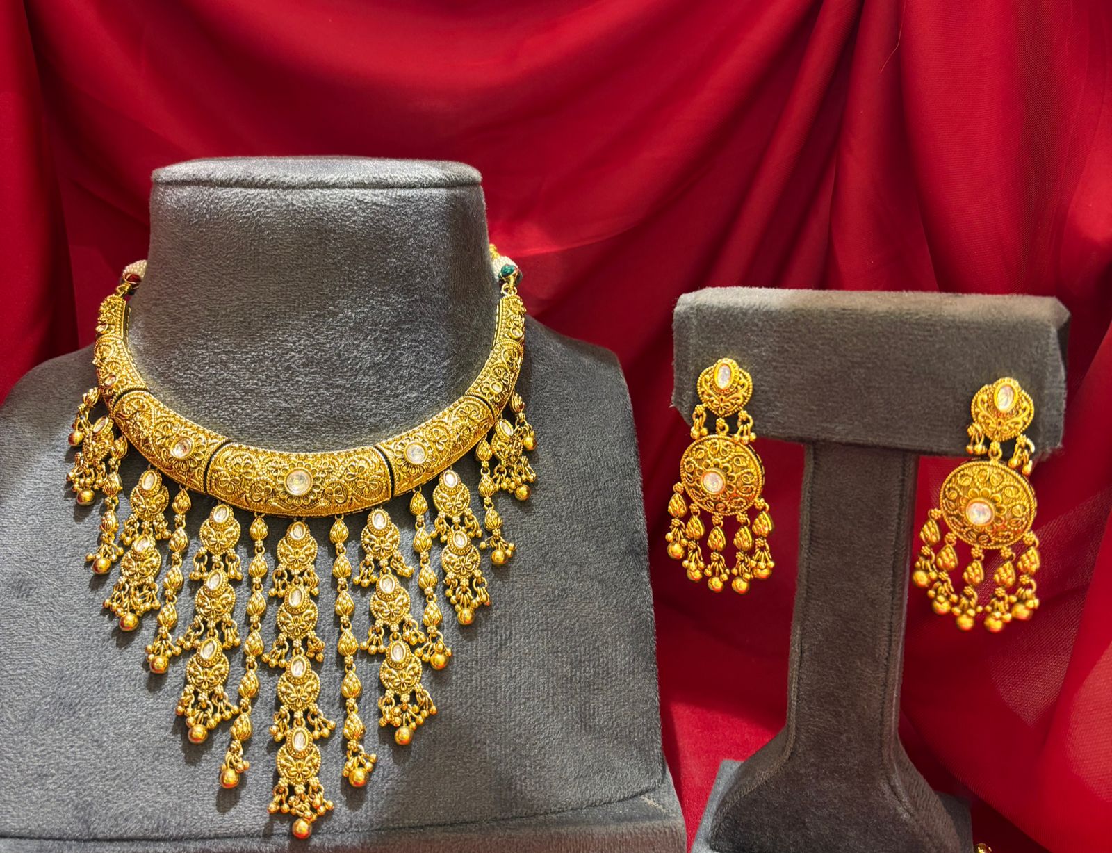 Traditional Indian Bridal Choker Set