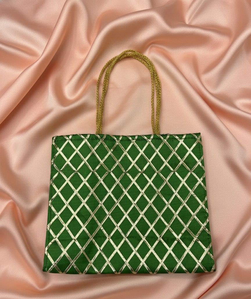 Royal Green Gotta Check Bag