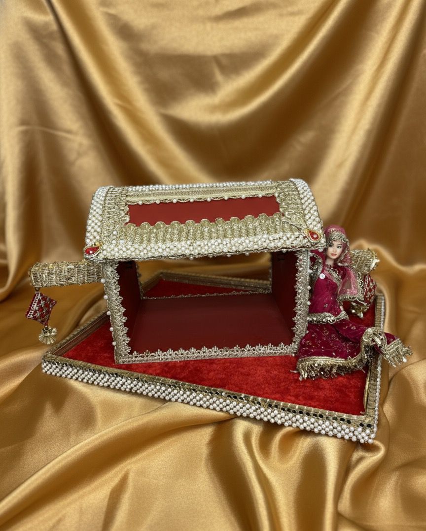 Pearl Elegance Dulhan Dholi Set 