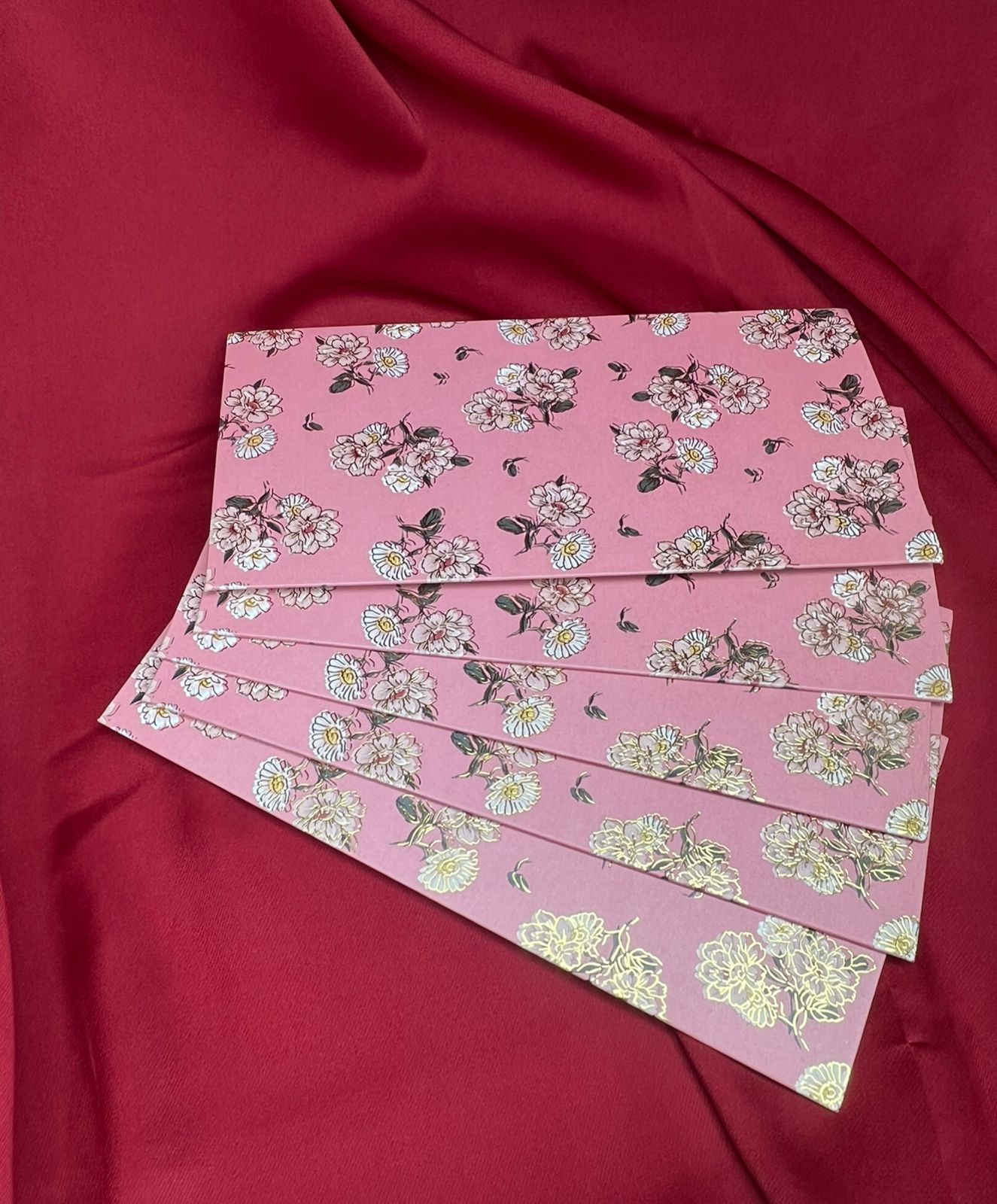Blush Blossom Shagun Envelopes (Pack of 12)