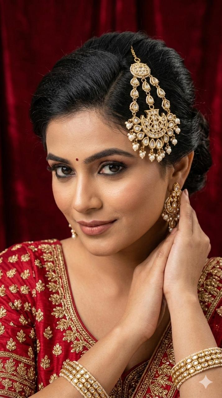 Kundan & Pearl Jhoomar Pasa